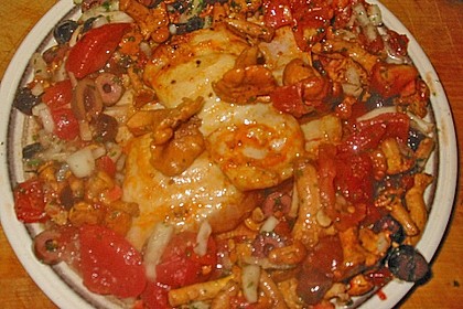 Pfifferlingsalat lauwarm