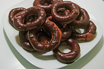 Donuts mit Schokolade 1
