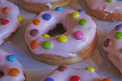 Donuts mit Schokolade 4