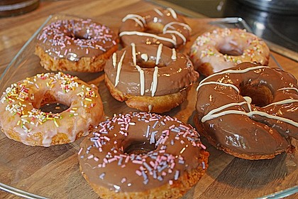 Donuts mit Schokolade 6