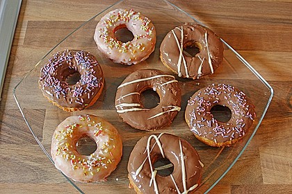 Donuts mit Schokolade 8