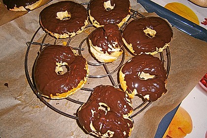 Donuts mit Schokolade 10
