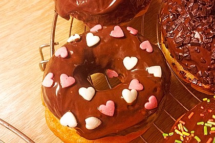 Donuts mit Schokolade 13