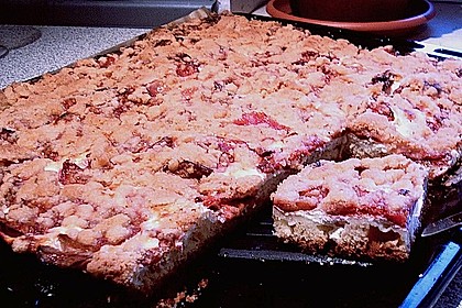 Obst - Quark - Streuselkuchen