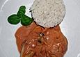 Putenschnitzel Italia mit klassischem Tomaten - Mozzarella - Salat