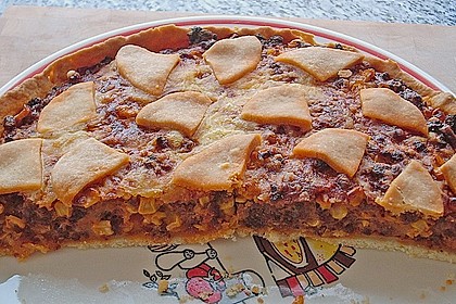 Hackfleisch - Schmand - Torte 1