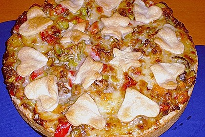 Hackfleisch - Schmand - Torte 8