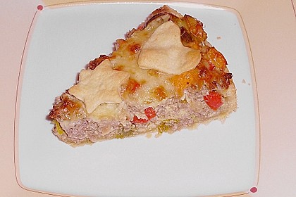 Hackfleisch - Schmand - Torte 9