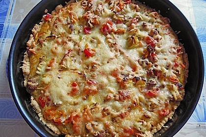Hackfleisch - Schmand - Torte 13