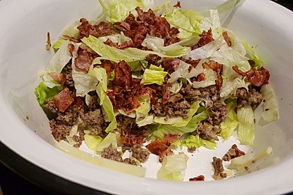 Big Mac Salat Low-Carb 21