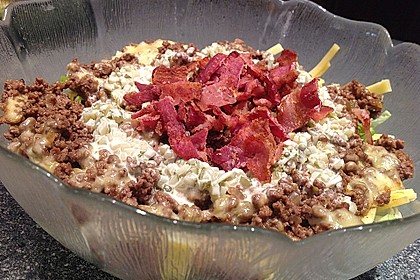 Big Mac Salat Low-Carb 8