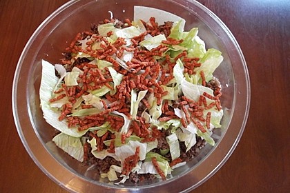 Big Mac Salat Low-Carb 13