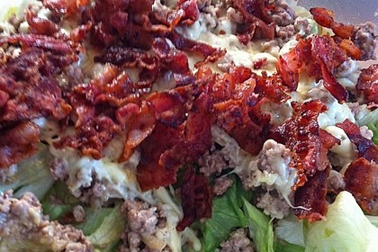 Big Mac Salat Low-Carb 4
