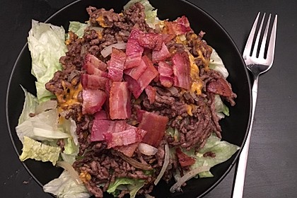 Big Mac Salat Low-Carb 23