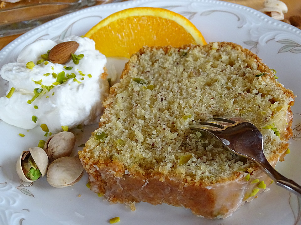 Mandel-Orangen-Kuchen mit Pistazien (Rezept mit Bild) | Chefkoch.de