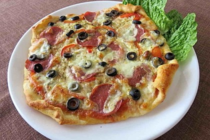Pizzateig - schnell, einfach & lecker