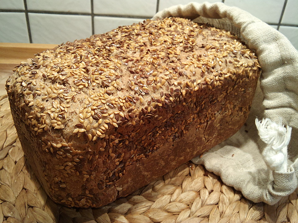 Leinsamen-Vollkornbrot