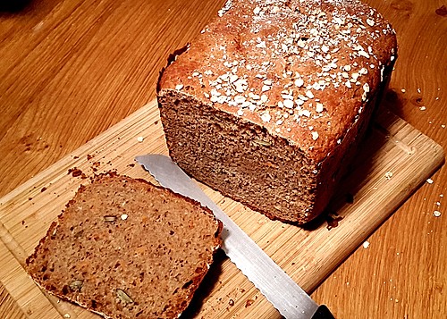 Vollkorn-Dinkel-Möhren-Brot mit Honig, 750 g (Rezept mit Bild ...