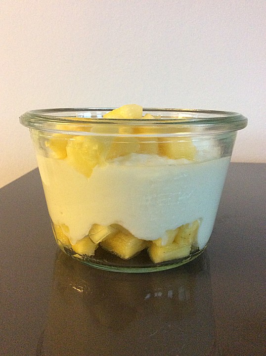 Kokos-Joghurt mit Ananas (Rezept mit Bild) von Kaschka911 | Chefkoch.de
