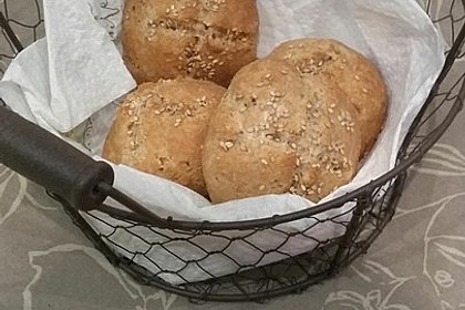 Dinkel-Quark-Brötchen 5