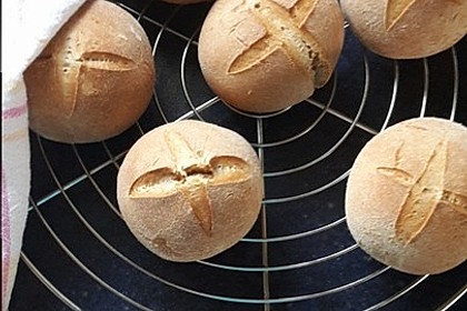Dinkel-Quark-Brötchen 10