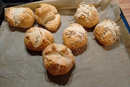 Dinkel-Quark-Brötchen 17