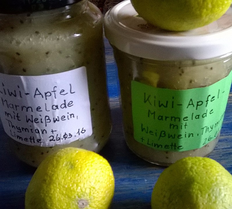Kiwi-Apfel-Marmelade (Rezept mit Bild) von Diddl-Dischi | Chefkoch.de
