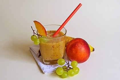 Nektarinen-Weintrauben-Smoothie 3