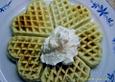 Creme fraiche - Waffeln