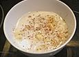 Vanillesuppe mit Apfelst&uuml;ckchen &agrave; la Sebastian