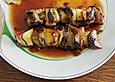 Leber - Apfel - Spie&szlig;e