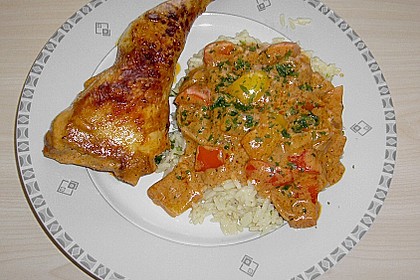 Hähnchenpaprikasch 3