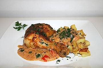 Hähnchenpaprikasch