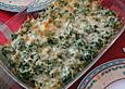 &Uuml;berbackene Spinatgnocchi