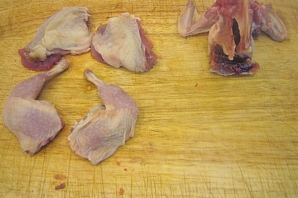 Wachtel auf Rosenkohlsalat mit Preiselbeervinaigrette 1