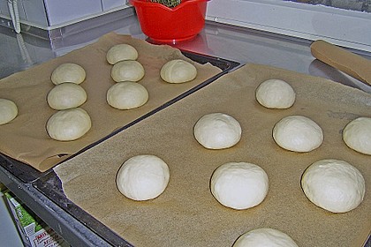 Hamburgerbr&ouml;tchen mit &Ouml;l 2