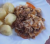 Geplatzte Kohlroulade (Bild)