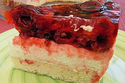 Frische Himbeertorte mit Schmand 72