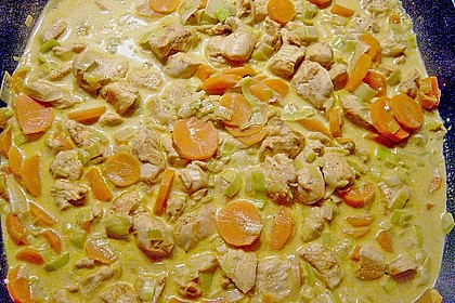 Gemüsepfanne mit Hähnchen 5