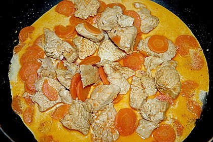 Gemüsepfanne mit Hähnchen 20