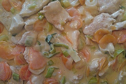 Gemüsepfanne mit Hähnchen 13