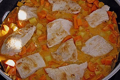 Gemüsepfanne mit Hähnchen 18