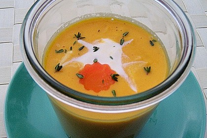 Möhren - Ingwer - Honig Suppe 2