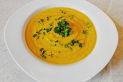 Möhren - Ingwer - Honig Suppe 10