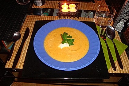 Möhren - Ingwer - Honig Suppe 11