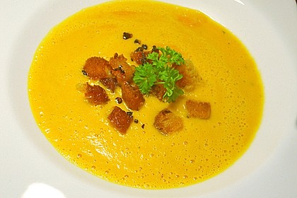 Möhren - Ingwer - Honig Suppe 6