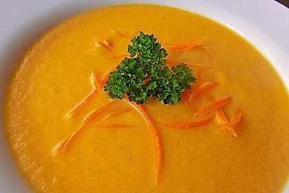 Möhren - Ingwer - Honig Suppe 4