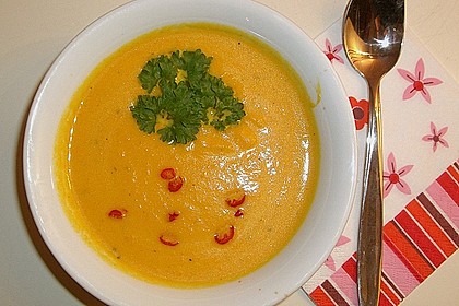 Möhren - Ingwer - Honig Suppe 5