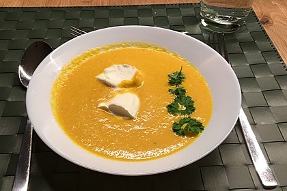 Möhren - Ingwer - Honig Suppe 32