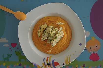 Karottensuppe mit Kr&auml;uter - Eierstich 2